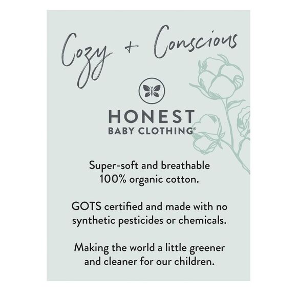 The Honest Company Kids Bottoms - Black and White Star Print Size 18m - Picture 5 of 7